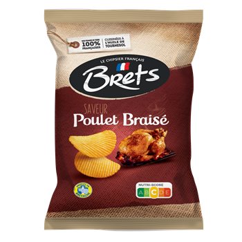 Brets poulet braisé -125g