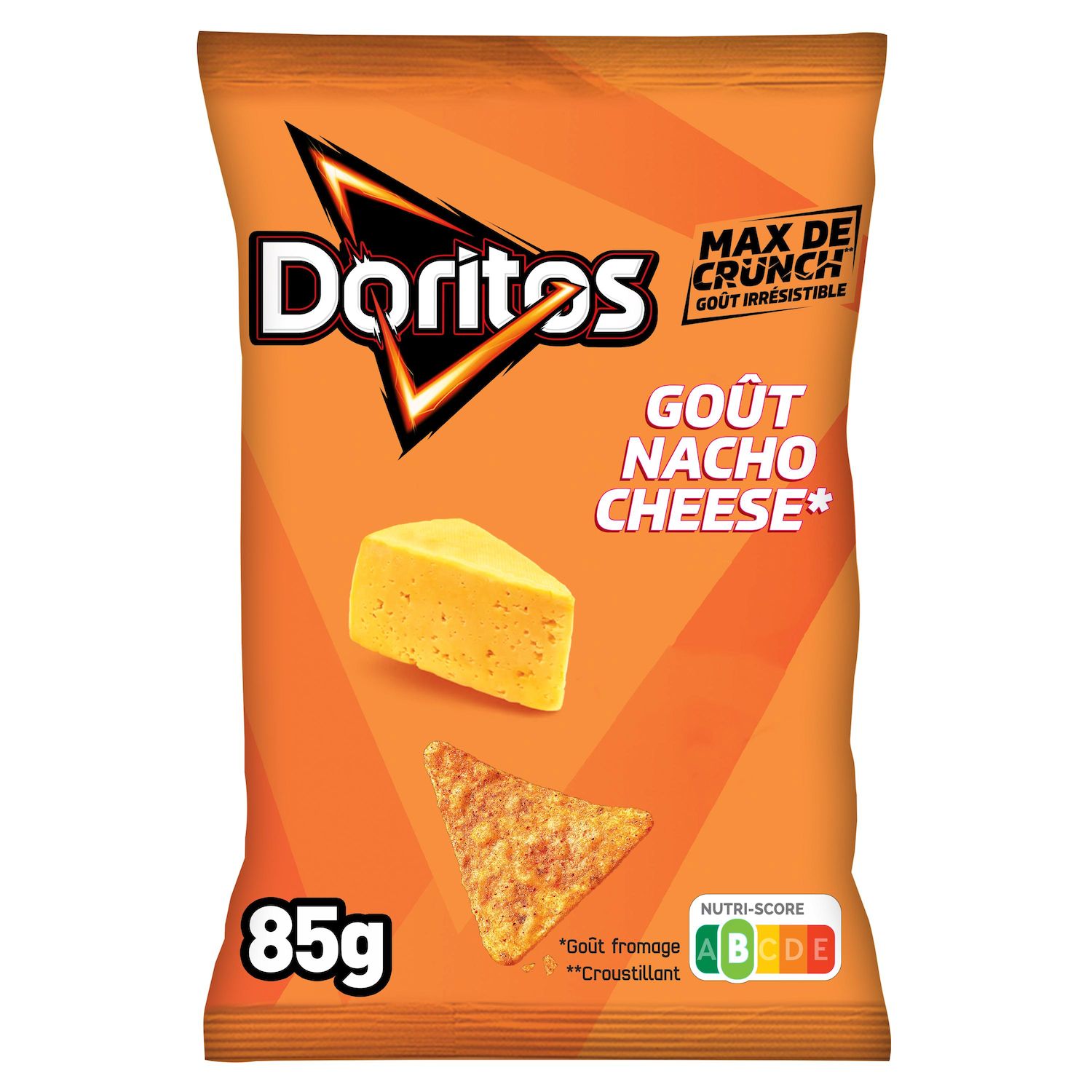 Doritos goût nacho cheese – 85g