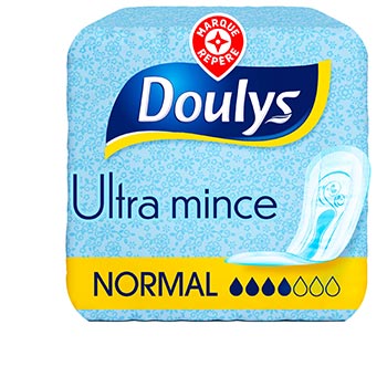 Serviettes hygiéniques Doulys x 16