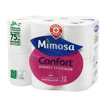 Papier WC Mimosa x12