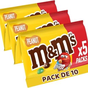 M&M's Bonbons chocolat au lait et cacahètes -45g