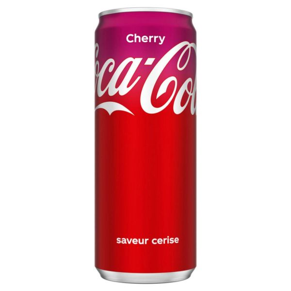 Coca cola cherry - 33 cl