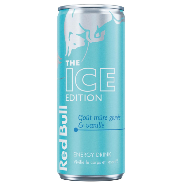Red bull mûre givrée vanille ice edition – 250 ml