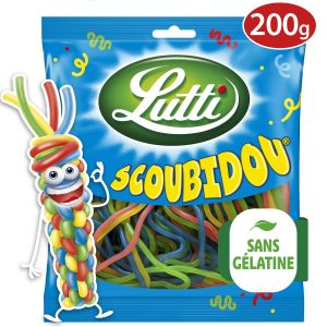 Lutti Scoubidou ( sans gélatine) - 200g