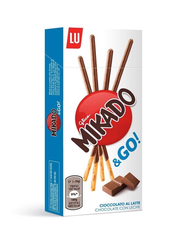 Mikado chocolat au lait lu - 39g