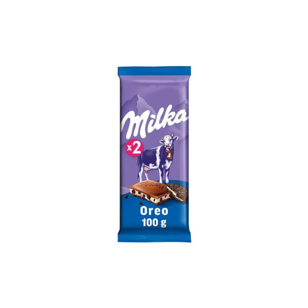 Milka Tablette de Chocolat Oreo - 100 g