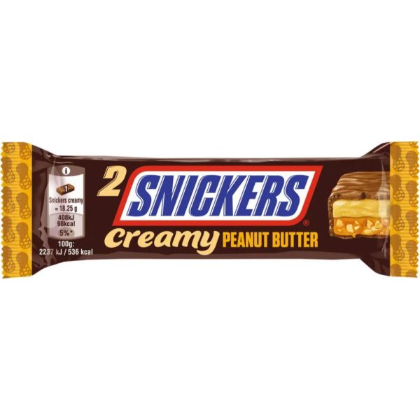Snickers Creamy Peanut Butter -36,5g