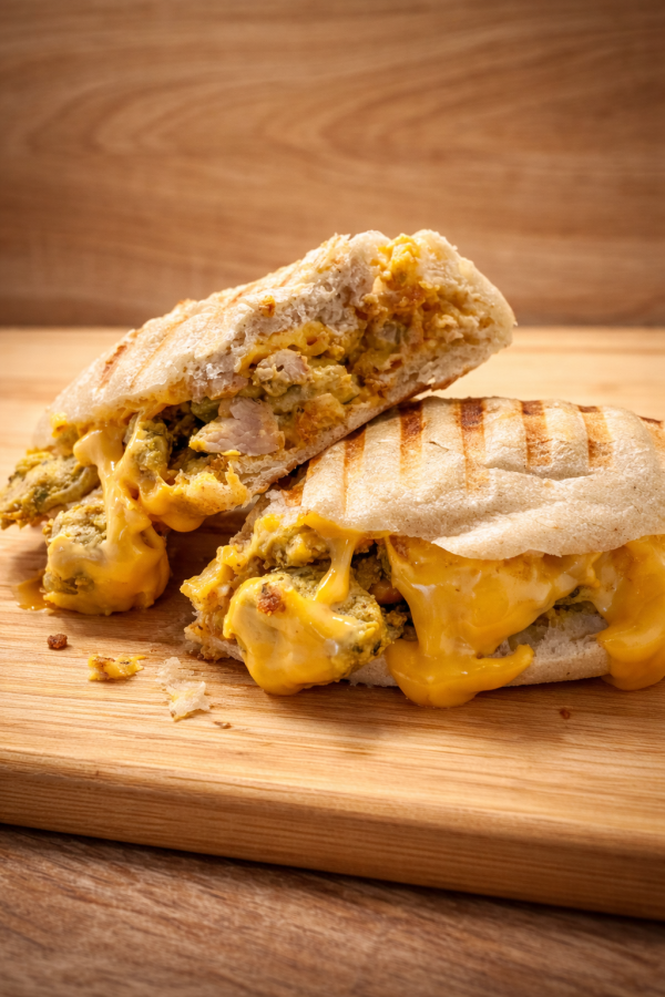 Panini poulet cheddar