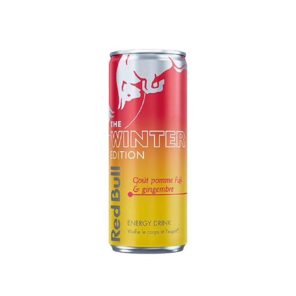 Red bull pomme fuji gingembre winter edition - 250 ml