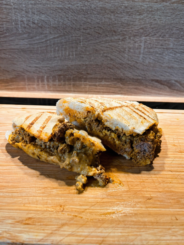 Panini viande hachée cheddar