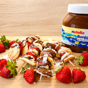 Box Duo Mini Pancakes Brochettes